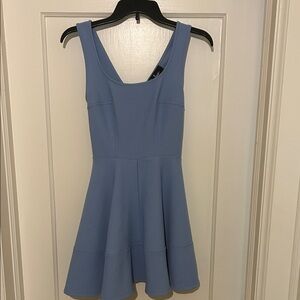 Lulu's Light Blue Mini Dress
